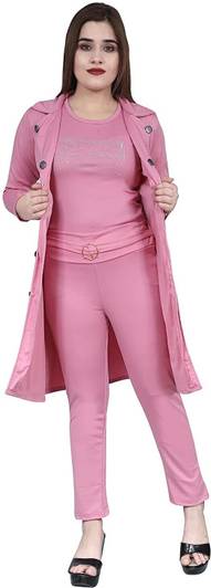 OMIOO Top Pant Western Set with Shrug