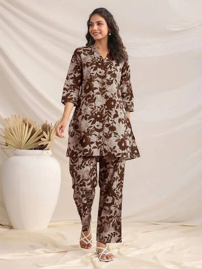 Janasya Tunic Pant Co-ords Set