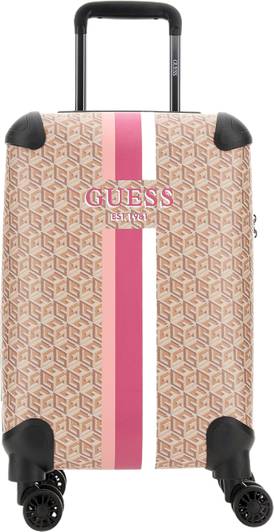 GUESS Unisex 18" Trolley Bag with Zip Closure Trolley
