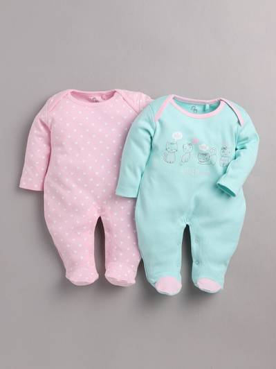 BabyGo Baby Boys & Baby Girls Multicolor Bodysuit
