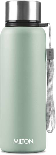 MILTON Brim 750 Stainless Steel Water Bottle, 690 ml, Light Green 690 ml Steel Bottle