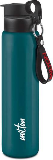 MILTON Maverick 800 Stainless Steel Water Bottle ISI Certified 780 ml Teal Blue 780 ml Steel Bottle