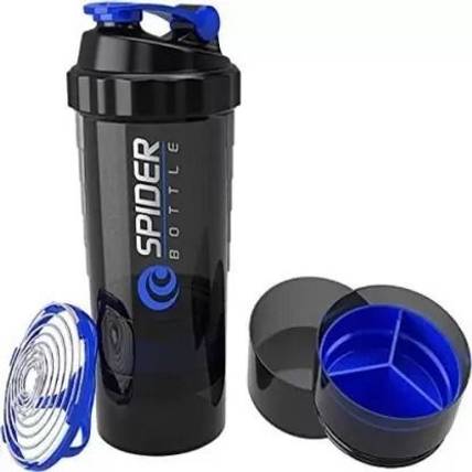 kaarm Protein Shaker | Sipper Bottle | Gym Bottle | Water Bottle 500 ml Plastic Bottle