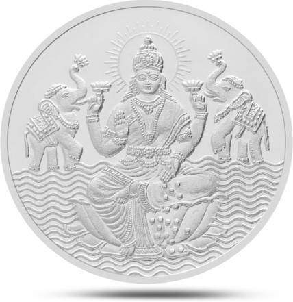 P.N.Gadgil Jewellers Laxmi Shree S 999 25 g Silver Coin