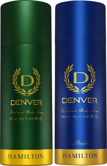 DENVER Hamilton & Pride Combo Deodorant Spray  -  For Men