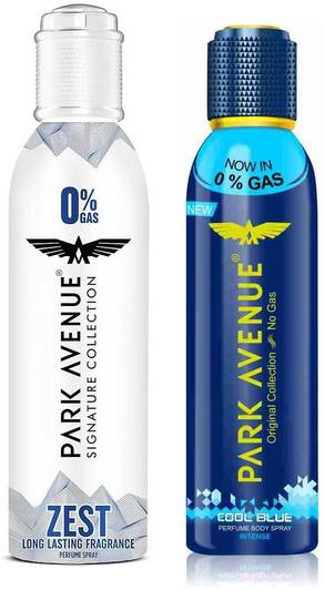 PARK AVENUE Zest & Cool Blue Deodorant Spray  -  For Men