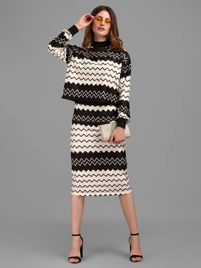 PURVAJA Top Palazzos Co-ords Set