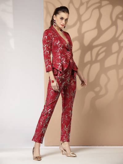 KASSUALLY Top Palazzos Co-ords Set