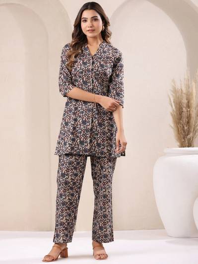 Janasya Tunic Pant Co-ords Set