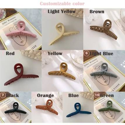 Vivalace Pack of 1 Korean Style hair claw for Girls and Women_MH01_61 Hair Claw