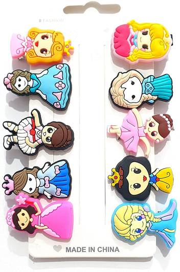 Blubby 10 Princess Mermaids Hair Clips Baby Hairpin For Kids Girls Hair Pin