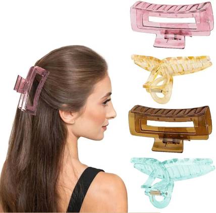 Alucia Hair Clutcher Accessories For Women & Girls, Hair Claw Clip Hair Claw