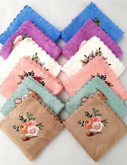 Roop TOWEL HANKIES ["Multicolor"] Handkerchief