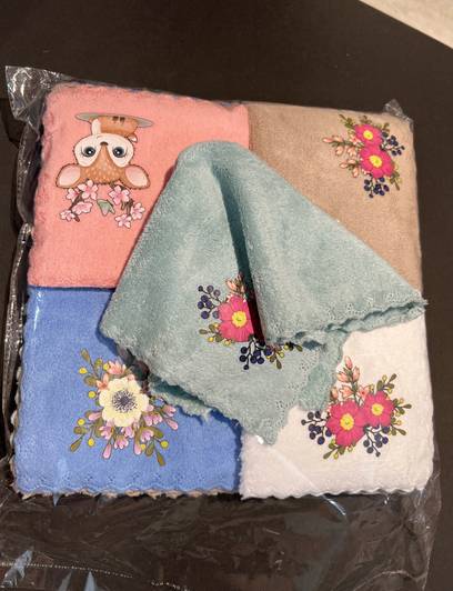 kshs Soft Hankey Printed ["Multicolor"] Handkerchief