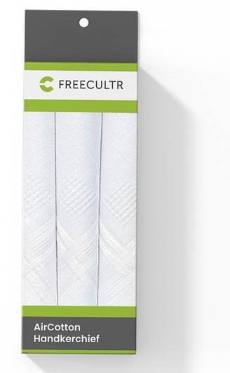 FREECULTR FC-HANKY ["White"] Handkerchief