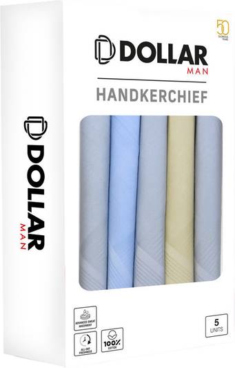 Dollar Cotton Handkerchiefs Hanky for Men ["Blue","Grey","Beige"] Handkerchief