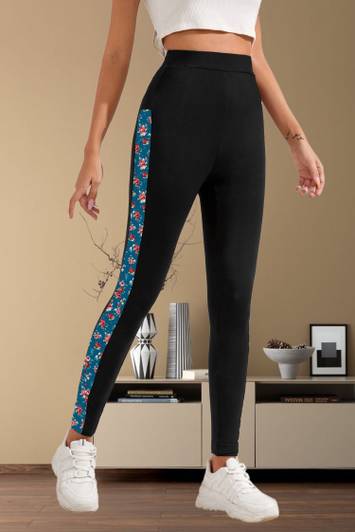 DE TRENDZ Multicolor Jegging