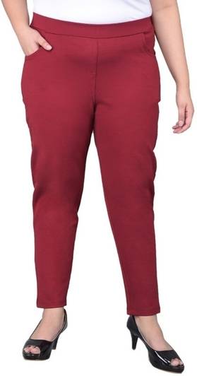 Comfort Lady Maroon Jegging