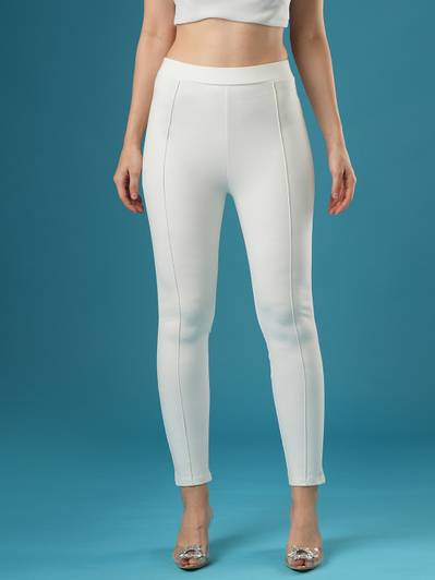 Globus White Tregging