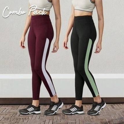 Asjeggings Maroon, Black Jegging