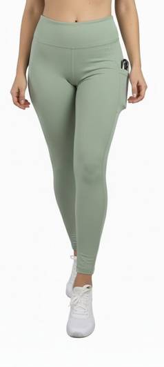 SHIVI Light Green Jegging