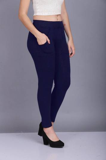 house of common Dark Blue Jegging