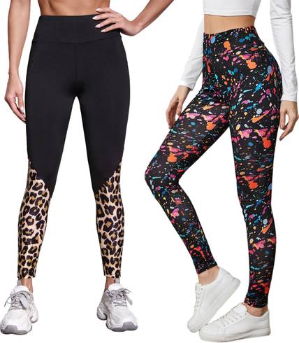 एलीस्बा बहुरंगी जेगिंग