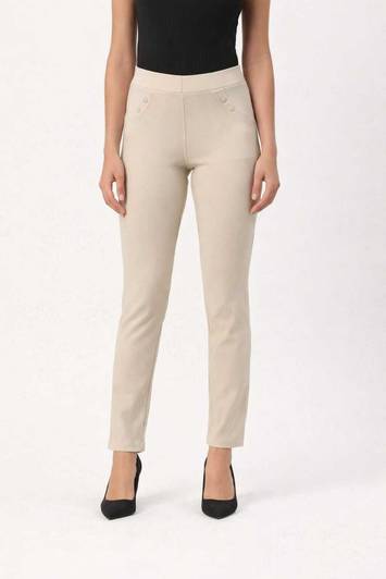 chardikla Beige Jegging