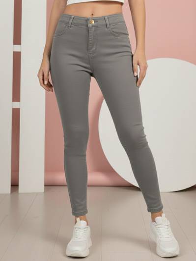 PYNK Silver Jegging