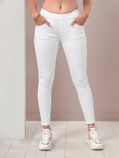 Lyra White Jegging