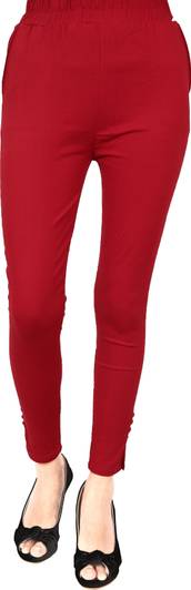 v naitikkumar Maroon Jegging