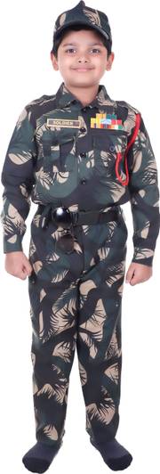 Raj Costumes Army Dress Kids Costume Wear