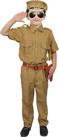 Chandrika Police IPS 3 - 4 Years Kids Costume Wear