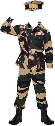 FDF Army Kids Costume Wear