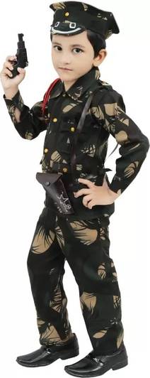 Maqorama Fashion ARMY Kids Costume Wear