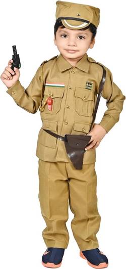 Fany police Kids Costume Wear