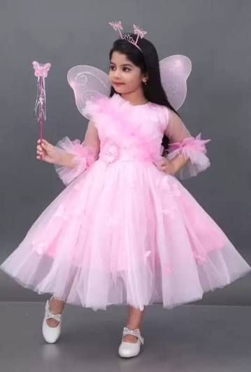 ITC FASHION Pari Frock Kids Costume Wear