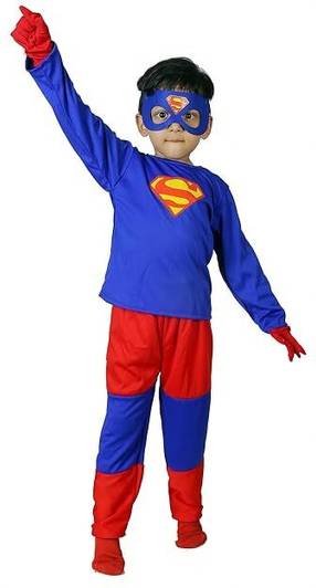 Style Sizzle Superman Kids Costume Wear