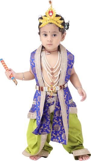 Design My Dress Bharat Bal Gopal Ji Dress for Children – Complete Dress Set | Festive Days Kids Costume Wear