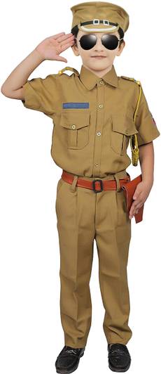 Chandrika Police IPS 1 - 2 Years Kids Costume Wear