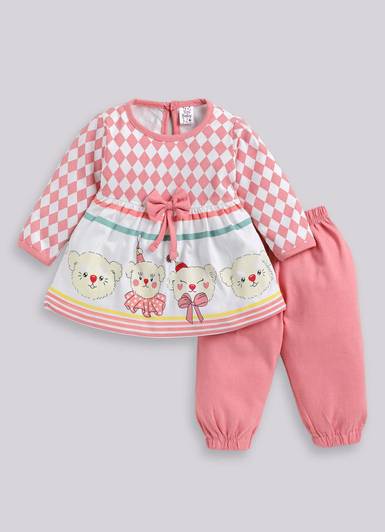 TINY BINY Baby Girls Casual Top Pant