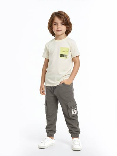 MAX Boys Casual T-shirt Track Pants