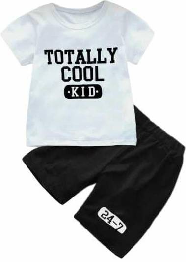 INDHRANI Baby Boys Casual T-shirt Shorts