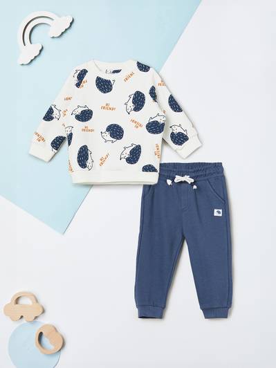 MAX Baby Boys Casual T-shirt Track Pants