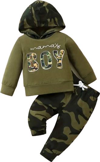 ALL KIDSS CHOICE Baby Boys Casual Sweatshirt Pant