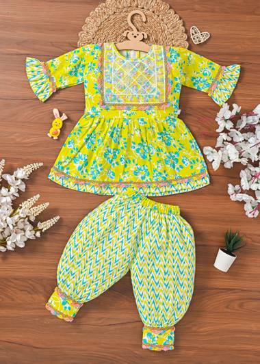 Ar creation Baby Girls Casual Dress Pyjama