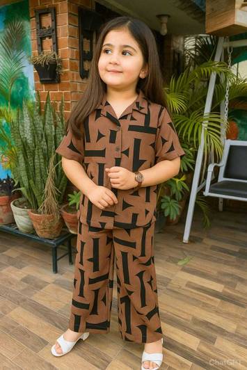 OOKSGAL Girls Casual Top Pant