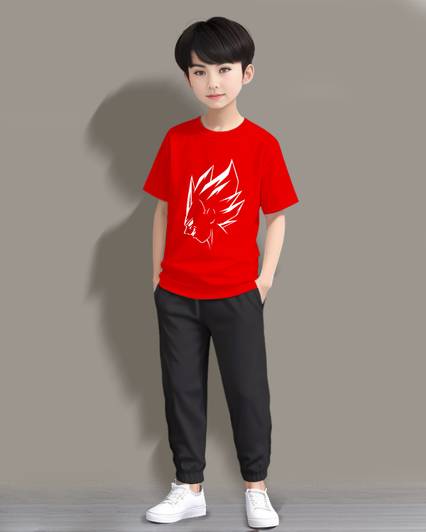 Litway Boys Casual T-shirt Track Pants