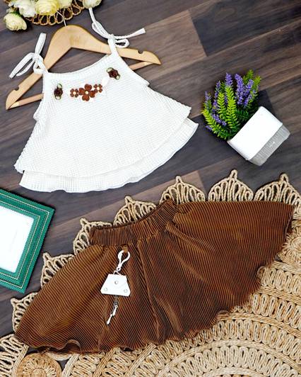 ZG GARMENTS Baby Girls Party(Festive) Dress Skirt, Top