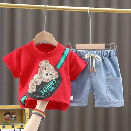 Pekham Fashion Baby Boys & Baby Girls Party(Festive) T-shirt Pant